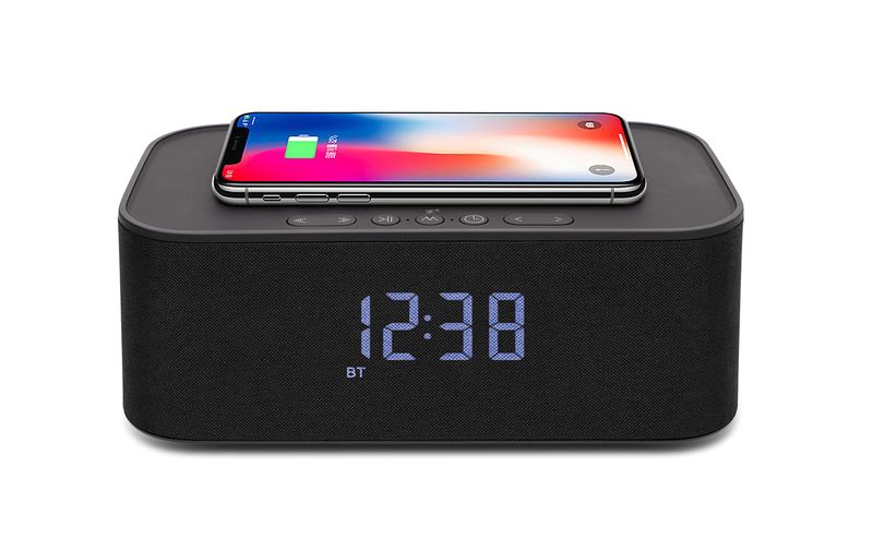 Explore-Scientific-BCC1001--Orologio-Bluetooth-con-Ricarica-Wireless