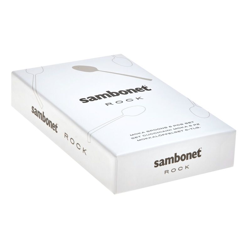 Sambonet-Rock-Cucchiaino-da-caffe--Stainless-steel-6-pz