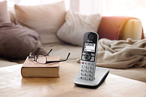 Telefono-Cordless-Panasonic-KX-TGE510JTS-con-Schermo-Retroilluminato