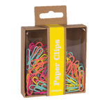 Fluor Appli raccolta clip - 100 unitÃ  - Colori fucsia giallo arancione e turchese - Cardon Kraft Box con Eurohole - Sost