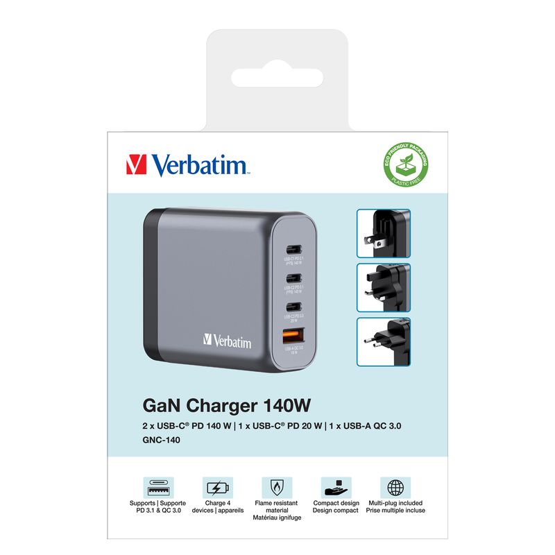 GAN-CHARGER-4-PORT-140W