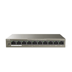 Tenda TEF1110P-8-63W switch di rete Non gestito Fast Ethernet (10/100) Supporto Power over Ethernet (PoE) Nero