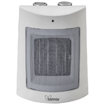 Bimar HP108 stufetta elettrica Interno Grigio, Bianco 1500 W Riscaldatore di ambienti elettrico alogeno