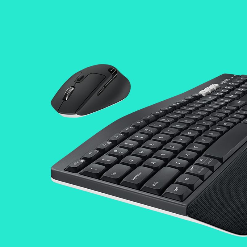 Logitech-MK850-Performance-tastiera-Mouse-incluso-RF-senza-fili---Bluetooth-QWERTZ-Tedesco-Nero