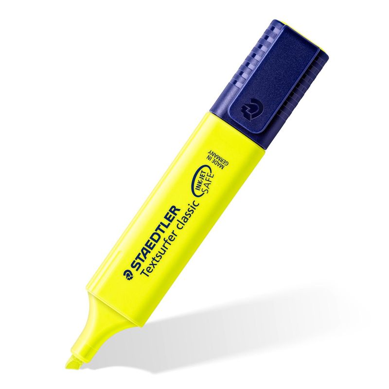 STAEDTLELER-TEXTSURFER-CLASSE-CLASSIC-364-PACCHETTO-DI-4-MARKER-FLUORECENT---ESCENZA-FAST---Scatta-1---5-mm-circa---colo