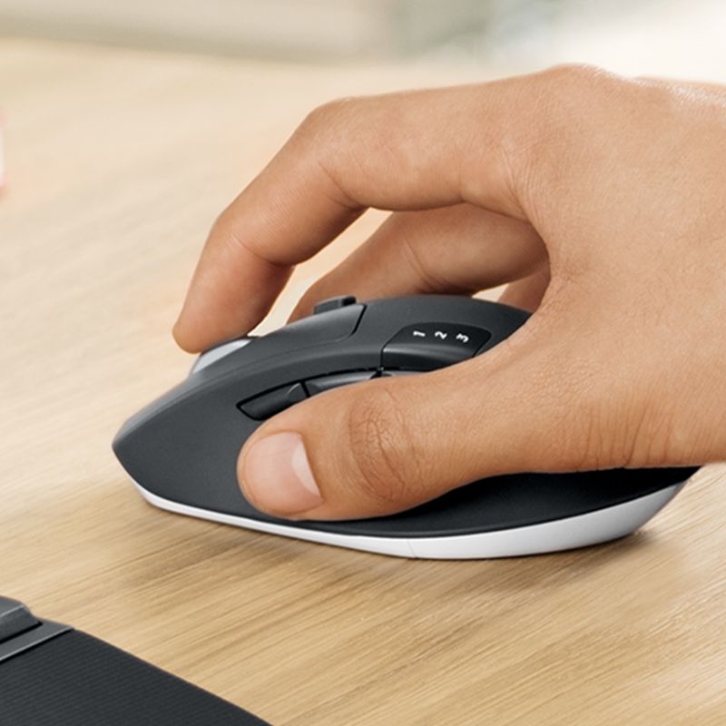 Logitech-MK850-Performance-tastiera-Mouse-incluso-RF-senza-fili---Bluetooth-QWERTZ-Tedesco-Nero