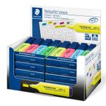 STAEDTLELER-TEXTSURFER-CLASSE-CLASSIC-364-PACCHETTO-DI-4-MARKER-FLUORECENT---ESCENZA-FAST---Scatta-1---5-mm-circa---colo