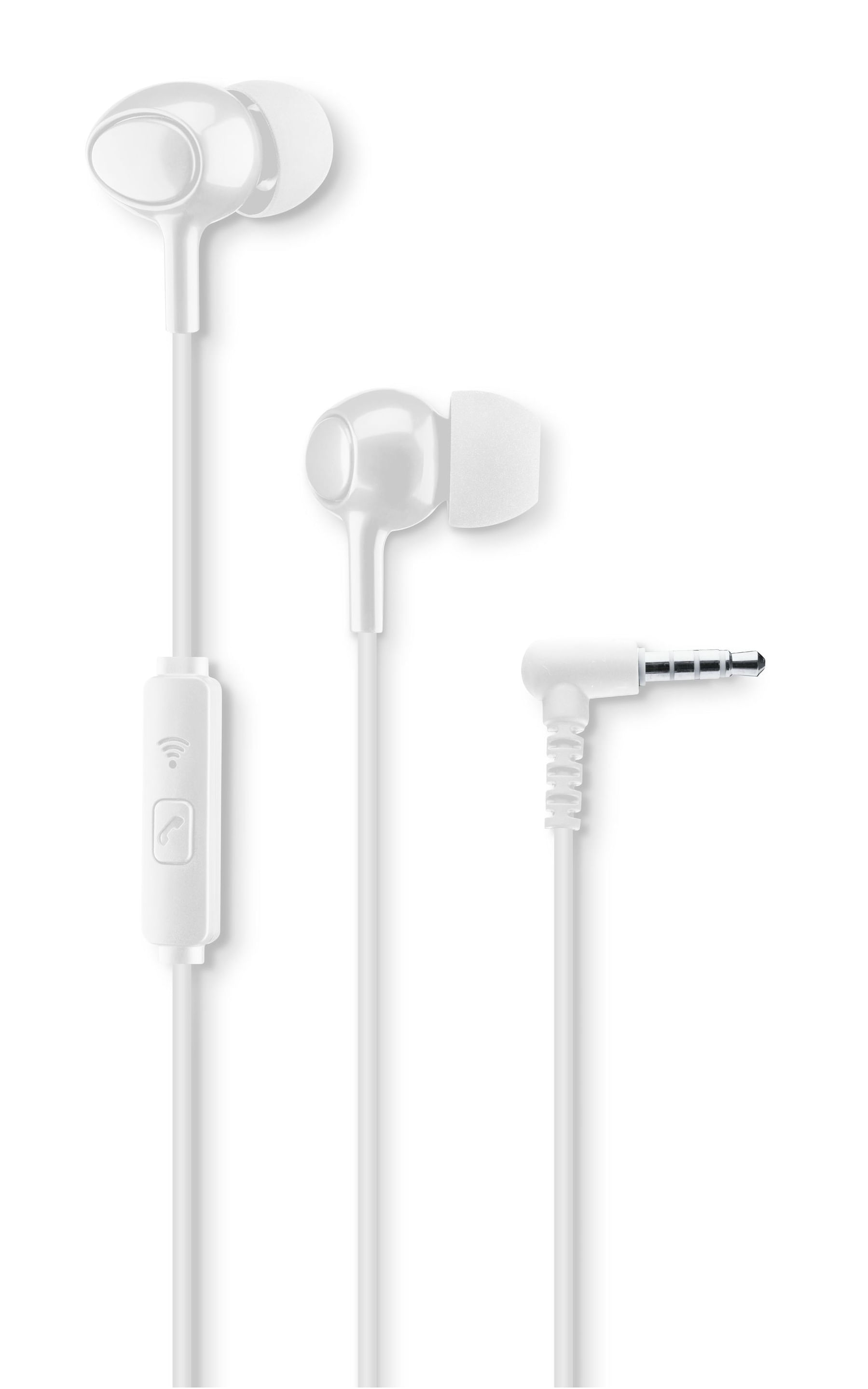Cellular Line Cellularline VOICE IN-EAR Auricolari in-ear con microfono, tasto di risposta e connettore Jack 3.5mm