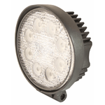 Faro da lavoro 8 LED Epistar rotondo ad ampio raggio freddo 60° 24W IP67 Confezione da 1pz