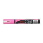 UNI-MITSUBISHI-Marcatore-a-gesso-liquido-UNI-CHALK-p.tonda-rosa-fluo-UNI-MITSUBISHI