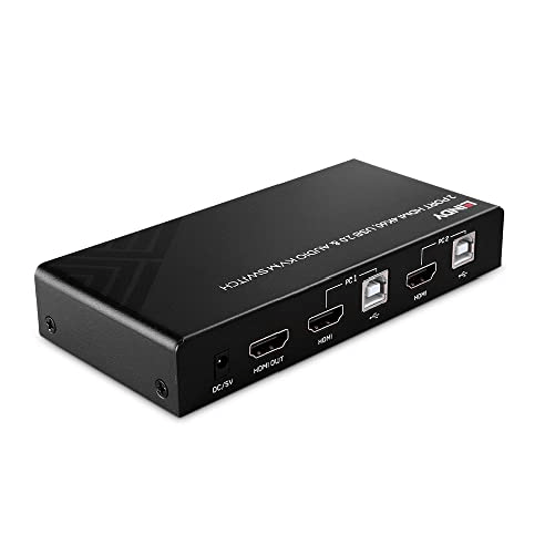 LINDY-32809-Switch-KVM-HDMI-4K60-con-USB-2.0