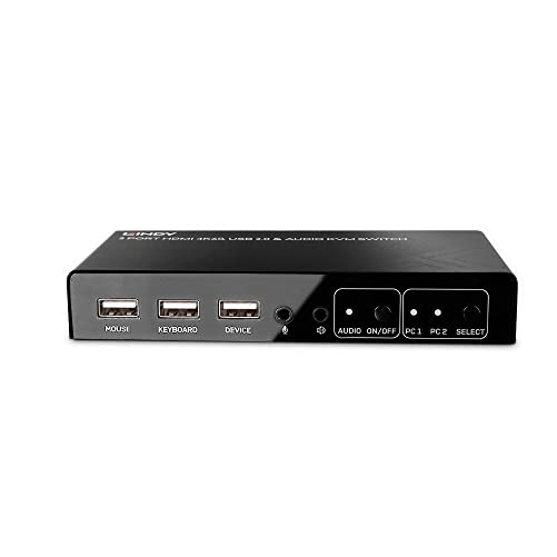 LINDY-32809-Switch-KVM-HDMI-4K60-con-USB-2.0