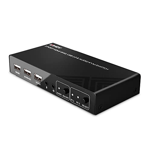 LINDY-32809-Switch-KVM-HDMI-4K60-con-USB-2.0