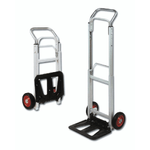 Carrello manuale in alluminio con portata di 90 kg Confezione da 1pz