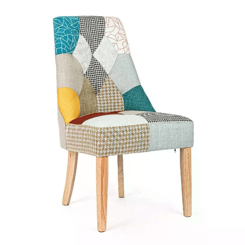 Sedia Patchwork (2 Pezzi) - CHRISTOPHER