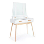 Consolle con Specchio 2 cassetti Bianca - EXCEPTIONAL