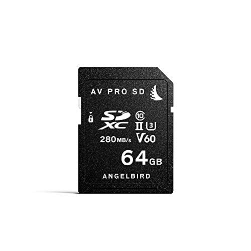 Angelbird-AVP064SDMK2V60-SD-Card-AV-PRO-UHS-II-64GB-V60---Prestazioni-Elevate