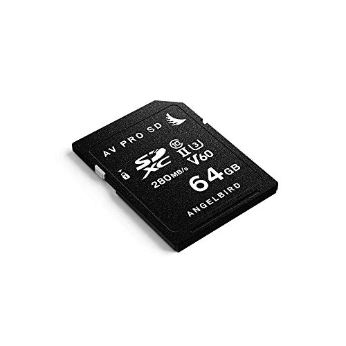 Angelbird-AVP064SDMK2V60-SD-Card-AV-PRO-UHS-II-64GB-V60---Prestazioni-Elevate