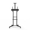 Staffa--Pavimento-Tv-Fino-600X400-Npf10313-Load-50Kg-Con-Ruote