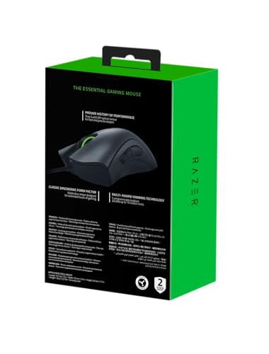 Razer-DeathAdder-Essential---Mouse-da-Gioco-Ergonomico-con-Sensore-Ottico-6400-DPI