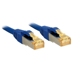 Lindy 47280 cavo di rete blu 3 m cat7 s/ftp (s-stp)