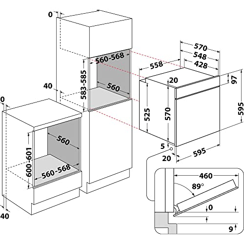 Forno-da-Incasso-Indesit-IFW-65Y0-IX---Acciaio-Inossidabile