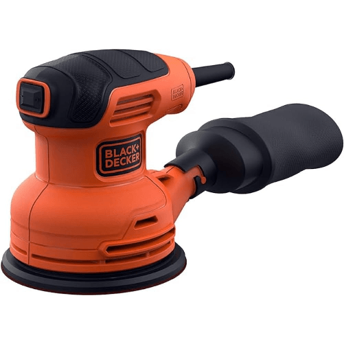 Black & Decker BEW210 Levigatrice orbitale 14000 Giri/min Nero, Arancione