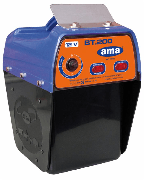 Elettrificatore a batteria 9/12/230 V BT200