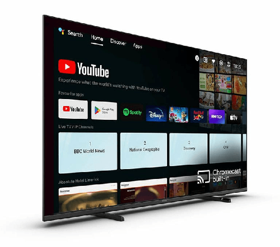 Philips 50hfl4518u/12 tv hospitality 127 cm (50") 4k ultra hd 350 cd/m² smart tv nero 20 w