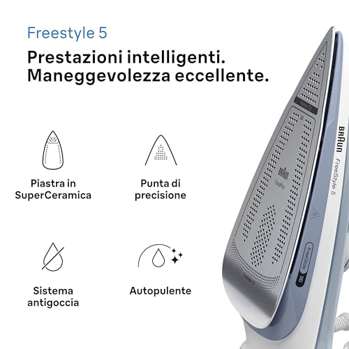 Braun-TexStyle-5-SI5078GY---Ferro-da-Stiro-a-Vapore-con-Tecnologia-FreeGlide-3D