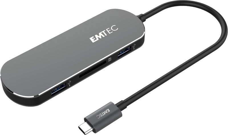 EMTEC-T650C-Hub-USB-Type-C-3.2-Gen-1---Nero