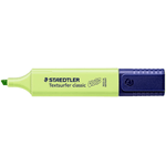 Staedtler Textsurfer Classic 364 Pastel Fluorescent Marker - Punta a scalpello - Linea 1 - 5 mm - Inchiostro a base d acqua - Colore verde lime