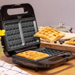 CECOTEC-ROCK--NTOAST-3-in-1-Sandwichera-800W---Capacita-per-2-sandwich---3-piastre-intercambiabili-con-rivestimento-in-p