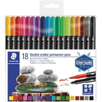 Staedtler 3187 marcatore permanente Multicolore 18 pz