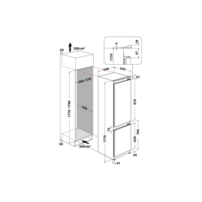 Hotpoint-frigorifero-combinato-ad-incasso-bcb-703011-e