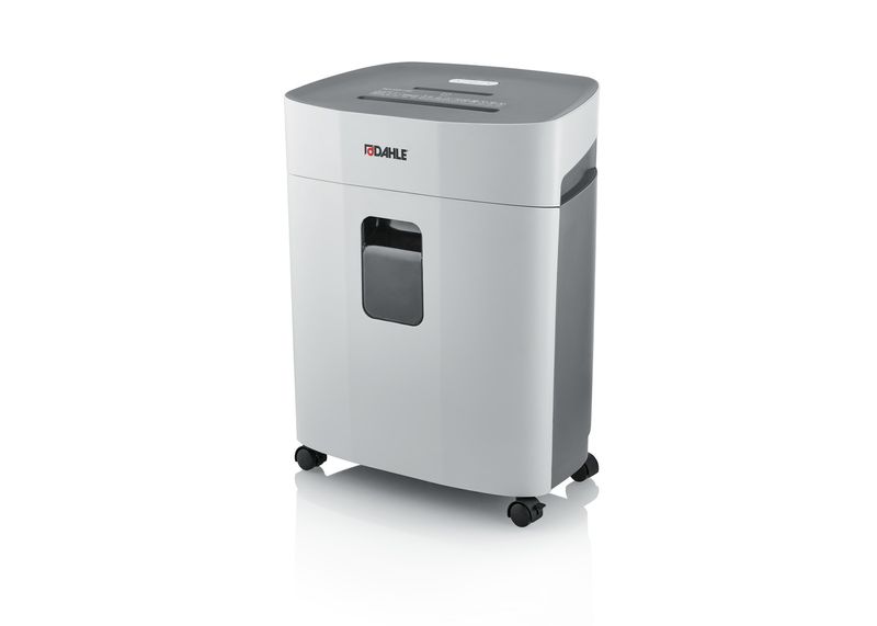Distruggidocumenti-manuale-Dahle-PaperSAFE-260-25L-con-ruote---Distrugge-fino-a-12-fogli---Taglio-di-particelle---Adatto-per-carta-biglietti-CD