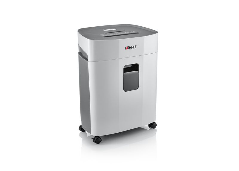 Distruggidocumenti-manuale-Dahle-PaperSAFE-260-25L-con-ruote---Distrugge-fino-a-12-fogli---Taglio-di-particelle---Adatto-per-carta-biglietti-CD