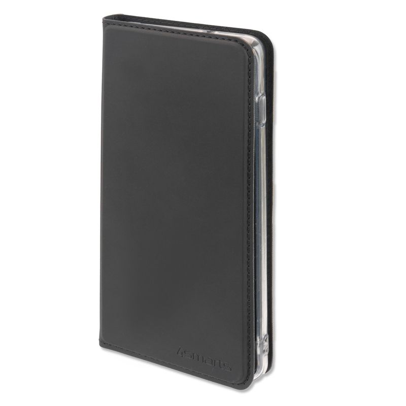 4smarts-452088-custodia-per-cellulare-155-cm--6.12---Custodia-flip-a-libro-Nero