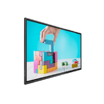 Philips 75bdl3052e/00 visualizzatore di messaggi 190,5 cm (75") lcd 350 cd/m² 4k ultra hd nero touch screen android 8.0