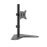 Supporto da tavolo Cromad con base per monitor 17-32 - Girevole inclinabile - Gestione cavi - Peso max 9 kg - VESA 100x100mm