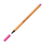 Punto-di-stabolo-88-Marker-di-punta-in-fibra-fine---linea-da-04-mm---base-dell-acqua---colore-rosa-neon