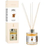 Prady Ambientador Premium Oud & Rose - Frasco de Cristal 130ml y Varitas Difusoras