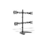 Digitus Supporto universale quadruplo per monitor con installazione mediante supporto/morsetto