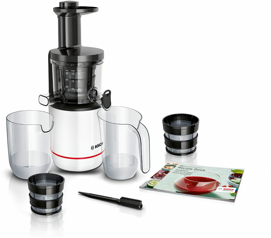Bosch MESM500W spremiagrumi Estrattore di succo Nero, Bianco 150 W