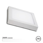 Elbat Downlight Quadrato su Parete LED - 24W - 2600lm - Luce bianca