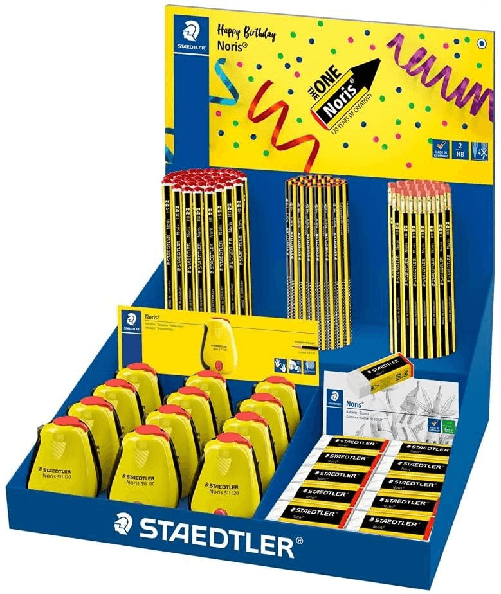 STAEDTLELER NORIS 120 Espositore con matite + Penclants + porta gengiva