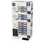 Staedtler Metallic espositore di 130 penne fineliner metalliche - inchiostro a base d acqua - colori assortiti