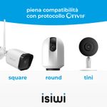 Telecamera-IP-WiFi-Motorizzata-Isiwi-Round-4MP