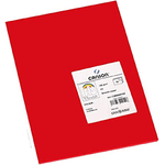 Tanson Guarro Confezione da 50 carte Iris A4 185G - 21x297 cm - colore rosso