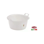 Stefanplast Bacinella Rotonda 36cm 11Lt Bianco Aurora